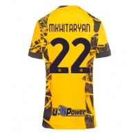 Maglia Calcio Inter Milan Henrikh Mkhitaryan #22 Terza Divisa Donna 2024-25 Manica Corta